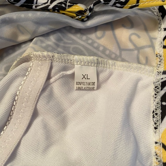 Womens Ruffled Bathing Suit - Picture 5 of 7